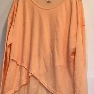 Orange blouse